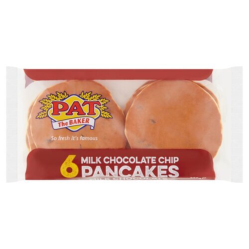 Pats Chocolate Chip Pancakes 6pk (225 g)