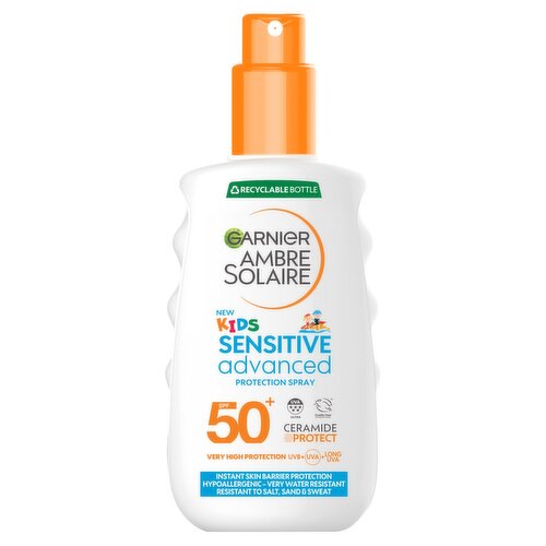 Garnier Ambre Solaire Sensitive Advanced Sun Protection Cream Spf 50+ (150 ml)