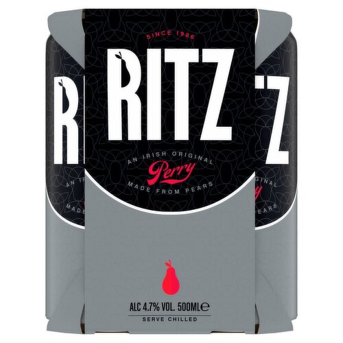 Ritz Perry Can 4 Pack (500 ml)