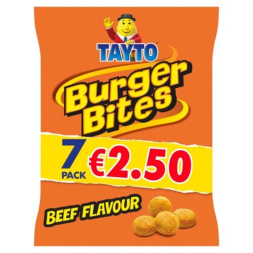 Tayto Burger Bites 7 Pack (20 g)