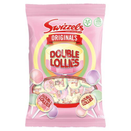 Swizzles Originals Double Lollies Bag (130 g)
