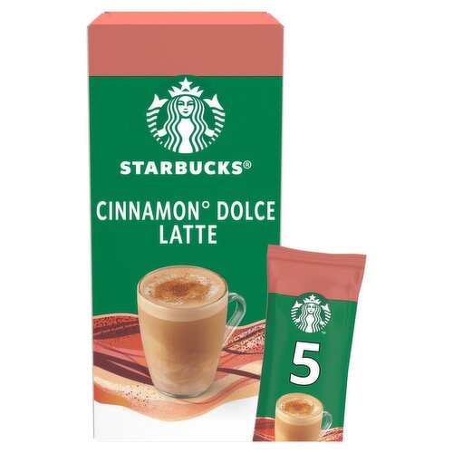 Starbucks Cinnamon Dolce Latte Mix 5 Sachets (117.5 g)