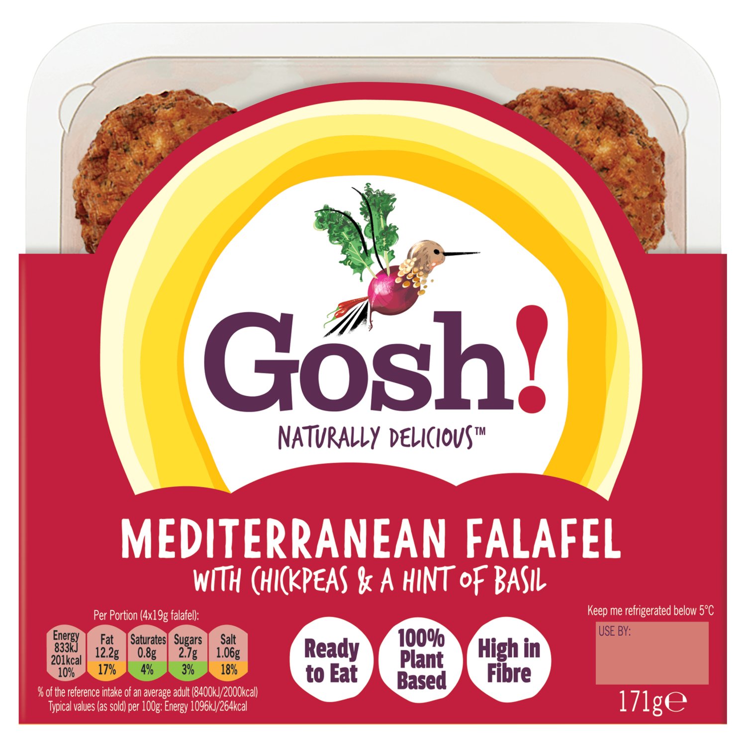 Gosh Mediteranean Falafel (171 g)