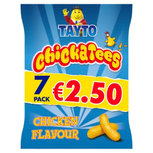 Tayto Chickatees 7 Pack (17 g)