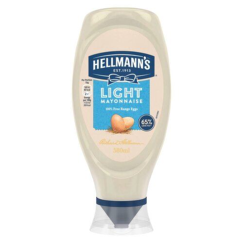 Hellmann Light Mayo Squeezy (580 ml)