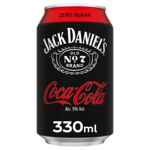 Jack Daniels And Coke Zero (330 ml)