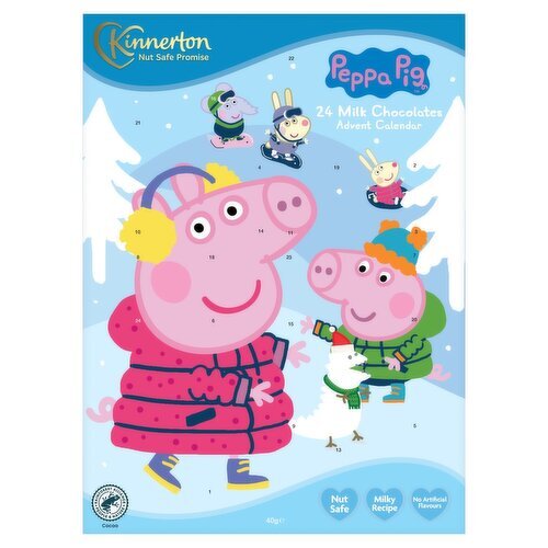 Kinnerton Foiled Advent Calendar Peppa Pig (40 g)