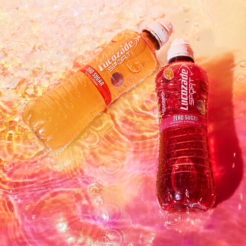 Lucozade Sport Zero Orange & Peach 4 Pack (500 ml) - Storefront EN