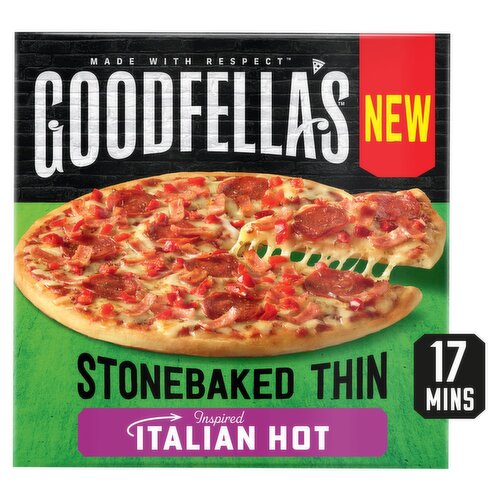 Goodfellas Thin Crust Italian Hot Pizza (353 g)