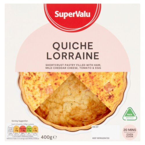 SuperValu Quiche Lorraine (400 g)