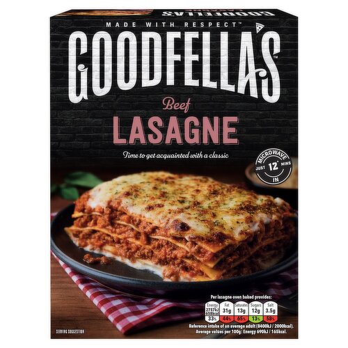 Goodfella's Ready Meal Beef Lasagne (400 g)