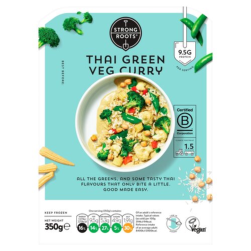 Strong Roots Thai Green Curry (350 g)