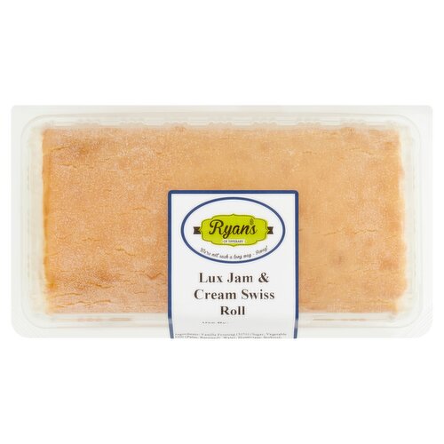 Lux Jam & Cream Swiss Roll (450 g)