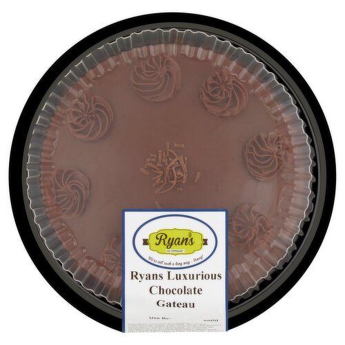 Ryans Luxurious Chocolate Gateau (580 g)