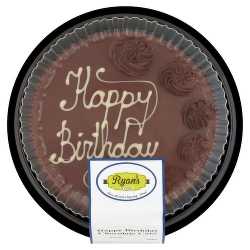 Happy Birthday Chocolate Cake (580 g)