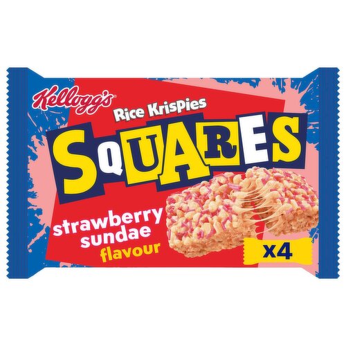 Kellogg's Rice Krispies Squares Strawberry Sundae (116 g)