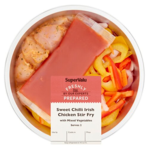 SuperValu Freshly Prepared Irish Chicken Stir Fry with Sweet Chilli Sauce (400 g)