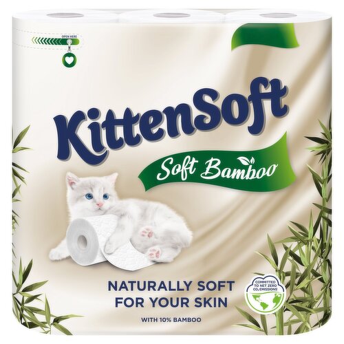 Kittensoft Bamboo 9 Roll (9 Roll)