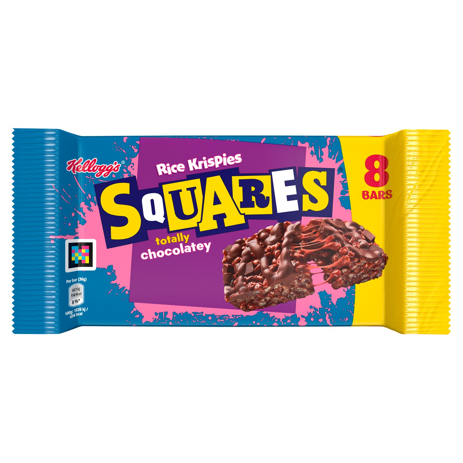 Rice Krispies Squares Totally Chocolate 8 Pack (36 g)