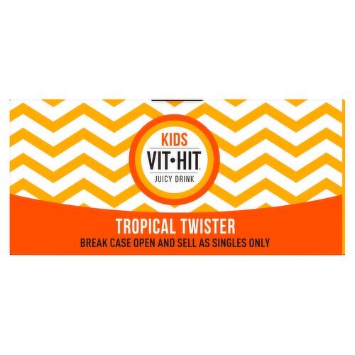 Vit Hit Kids Tropical Twister Carton (180 ml)