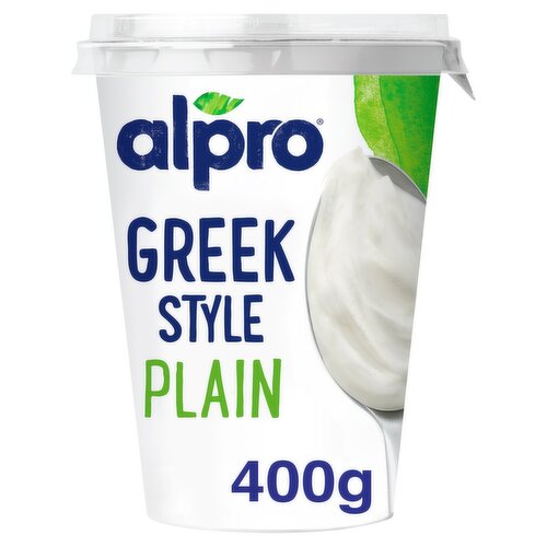 Alpro Plain Greek Style Yogurt (400 g)