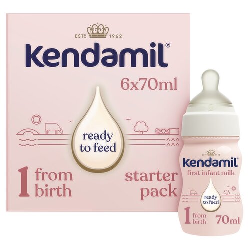 Kendamil Infant Milk Ready To Feed 6 Pack (70 ml)