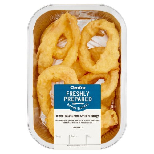 Centra Freshly Prepared Beer Battered Onion Rings (200 g)