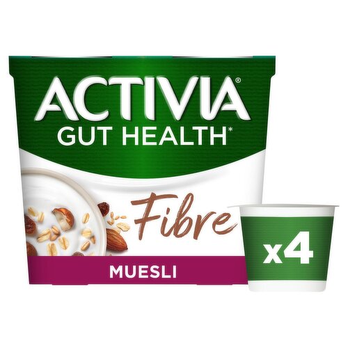 Activia Gut Health Muesli 4 Pack (115 g)