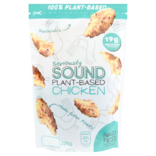 Seriously Sound Plant-Based Chicken Naked Pieces (225 g)