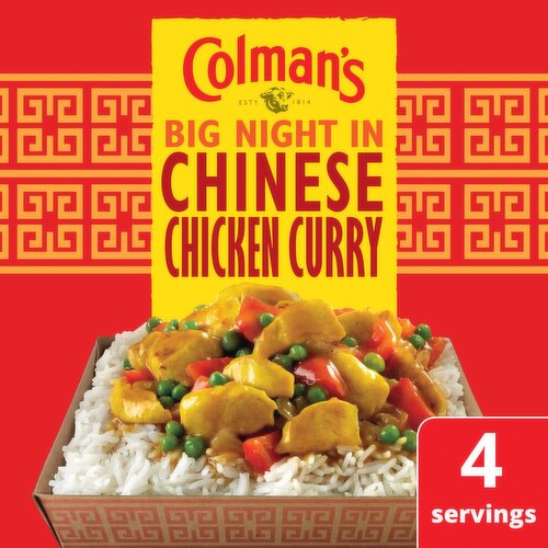 Colmans Big Night in Recipe Mix Chinese Chicken Curry (47 g)