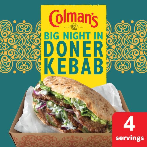 Colmans Big Night In Recipe Mix Doner Kebab (38 g)