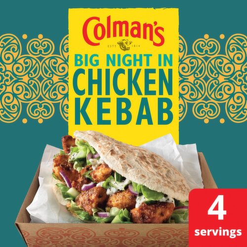 Colmans Big Night In Recipe Mix Chicken Kebab (30 g)