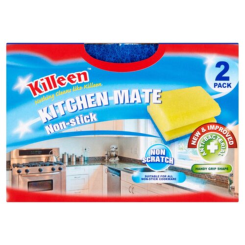 Killeen Kitchen Mate Scourer 2 Pack (2 Pack)