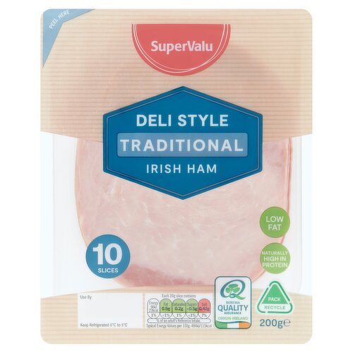 SuperValu Deli Style Traditional Ham Slices (200 g)