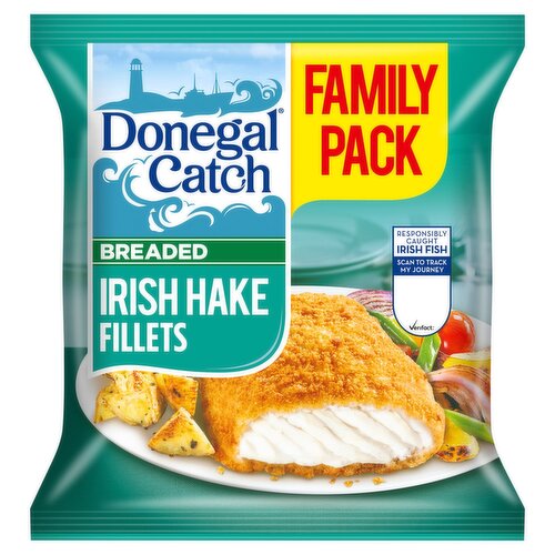 Donegal Breaded Irish Hake Fillets Family Pack (519 g)