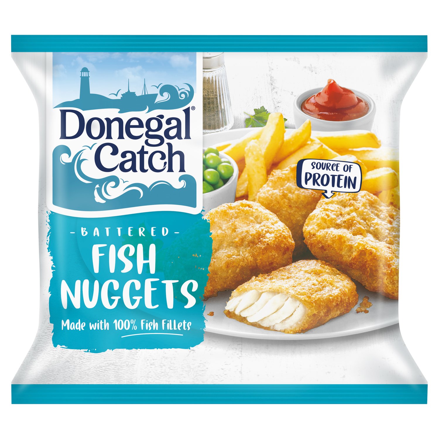 Donegal Catch Battered Fish Nuggets (250 g)