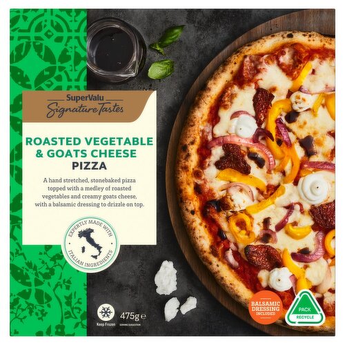 Signature Tastes Roasted Vegetable & Goats Cheese Pizza (475 g