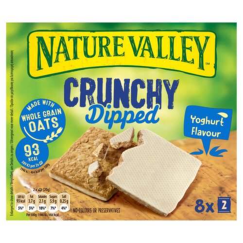 Nature Valley Crunchy Dipped Yogurt 8 Pack (20 g)