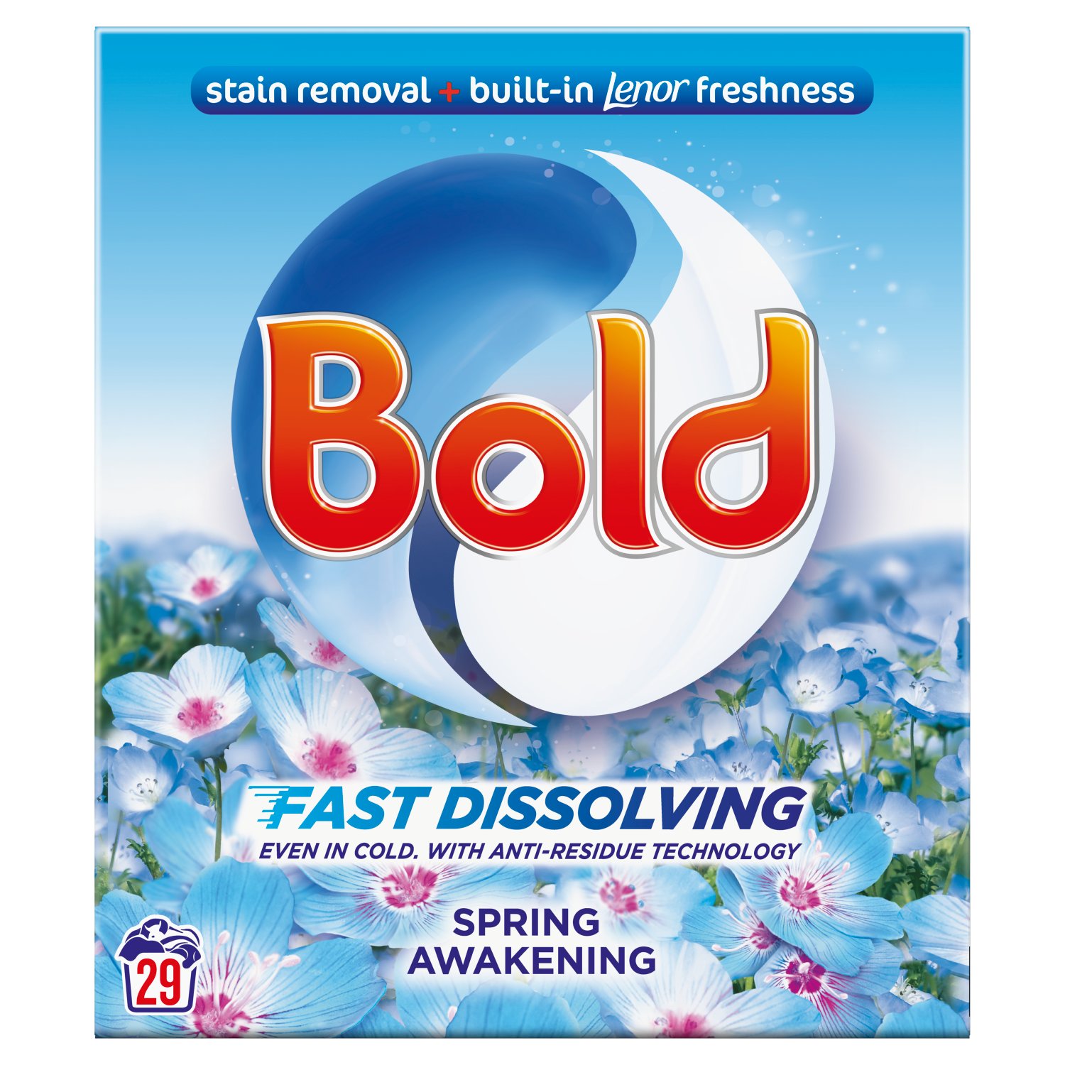 Bold 2 In1 Spring Awakening Washing Powder 29 Wash (1.74 kg)