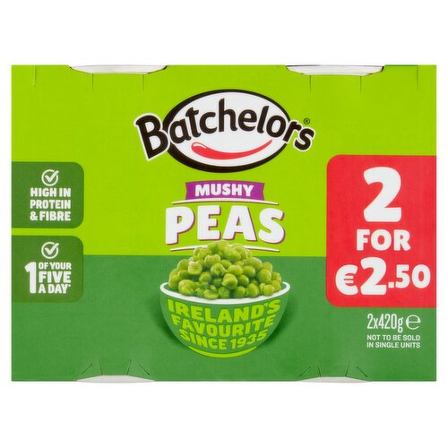 Batchelors Mushy Peas 2 Pack (420 g)