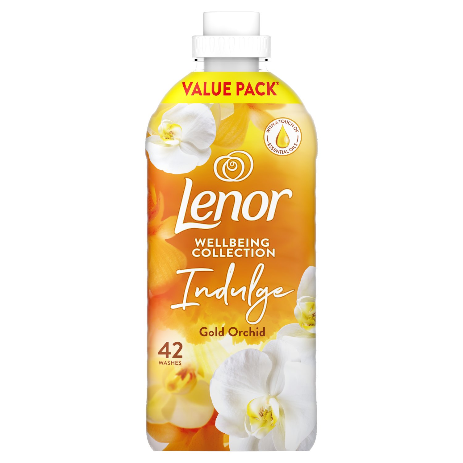 Lenor Gold Orchid Fabric Conditioner 42 Wash Value Pack (1.3 L)