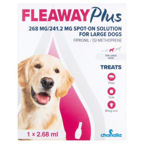 Fleaway Plus Large Dog 1's (2.68 ml)