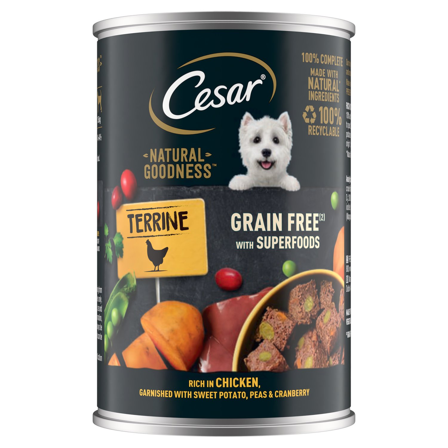 Cesar Natural Goodness Chicken Can (400 g)