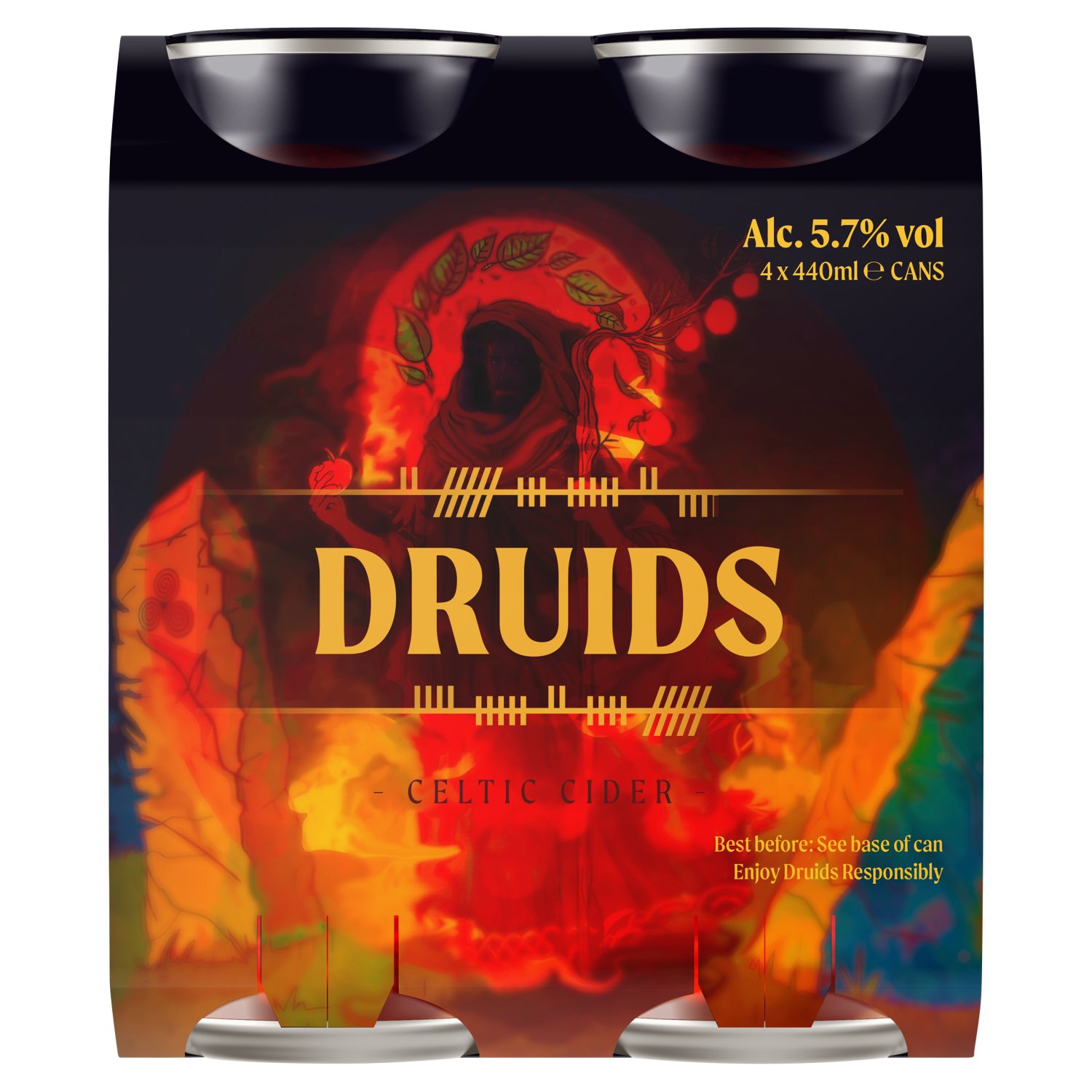 Druids Celtic Cider Can 4 Pack (440 ml)