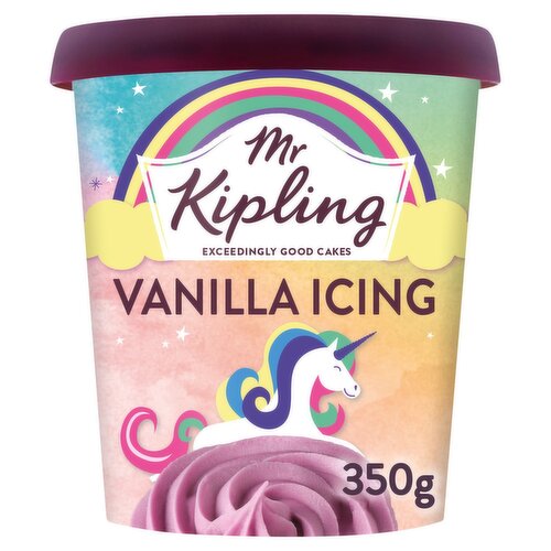 Mr Kipling Unicorn Vanilla Icing (350 g)