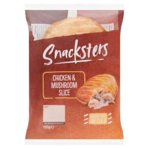 Snacksters Chicken & Mushroom Slice (150 g)