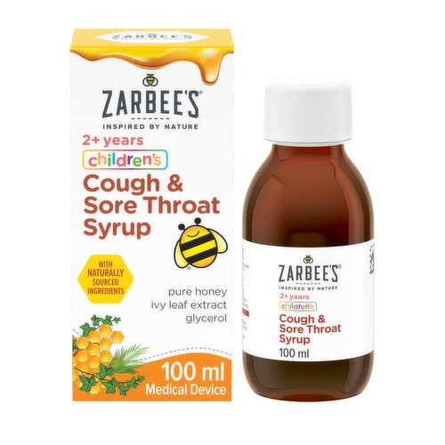 Zarbee's Children's Cough & Sore Throat Syrup (100 ml)