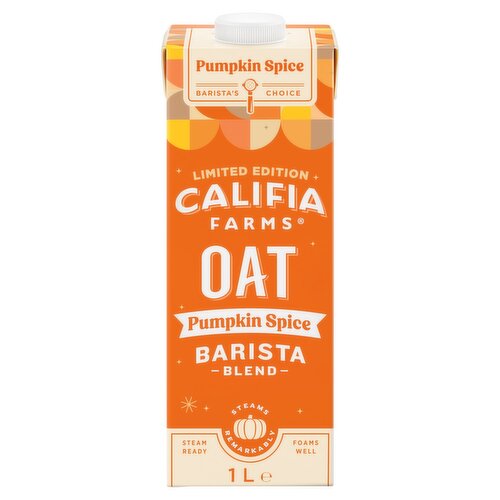 Califia Farms Pumpkin Spice Oat Barista (1 L)