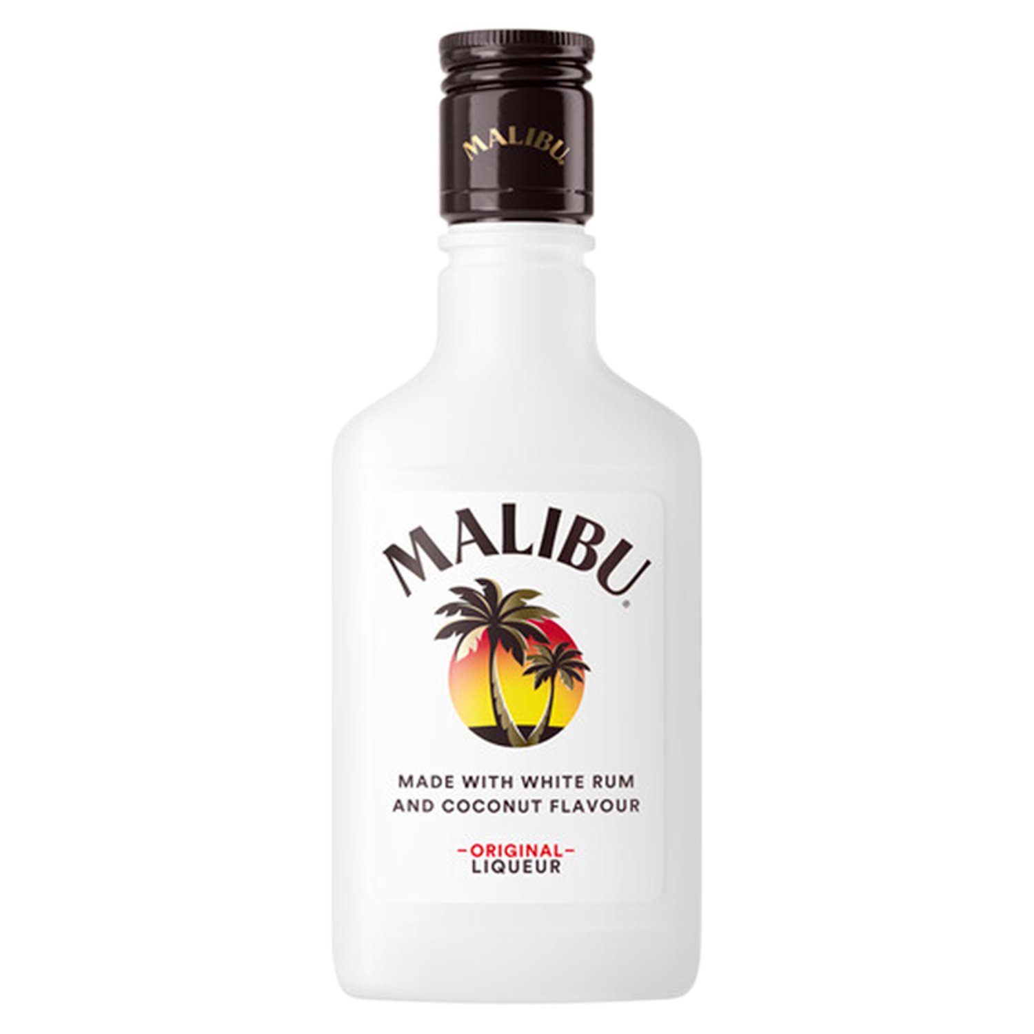 Malibu Coconut Rum Bottle (200 ml)