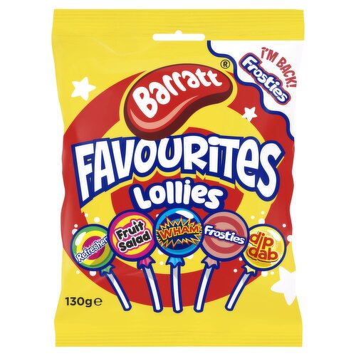 Barratt Favourites Lollies Bag (130 g)